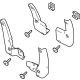 Honda 08P00-3V0-100 Splash Guard Set