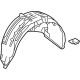 Honda 74550-TLA-A50 Fender Assy., R. RR. (Inner)