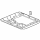 Honda 39520-TG7-A41ZA GARNISH ASSY., RR. ENTERTAINMENT SYSTEM *YR507L* (SHADOW BEIGE)