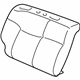 Honda 82121-S5T-A01ZA Cover, Right Rear Seat-Back Trim (Graphite Black)