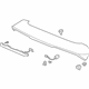 Honda 74900-TGS-A01ZB Dwg Garnish Assembly (Copperhead Red Pearl)