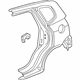 Honda 04646-SLN-A82ZZ Panel Set, L. RR. (Outer) (DOT)