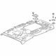 Honda 83200-T5R-A51ZA Lining Assy., Roof *NH882L* (PLATINUM GRAY)