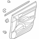 Honda 83553-SNC-A02ZA Lining, L. FR. Door (Lower) (Typec) (Blue)