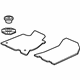 Honda 83600-SZT-A01ZA Floor Mat Set *NH790L* (MIDDLE ASH GRAY)