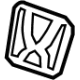 Honda 75701-TGS-A00 EMBLEM, H-MARK (80)