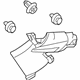 Honda 84181-SZT-G01ZA Garnish Assy., L. RR. Pillar *NH643L* (LIGHT GRAY)