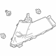 Honda 84161-SZT-A01ZA Garnish Assy., L. Center Pillar *NH643L* (LIGHT GRAY)