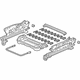 Honda 81539-SDN-L01 Frame, FR. Seat Cushion