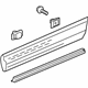 Honda 75333-TP6-A01ZB Garnish Assy., L. RR. Door (Lower) *G532M* (OPAL SAGE METALLIC)