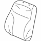 Honda 04815-TT1-V10ZA Cover Set, Driver Side Trim (Sienna Beige) (Side Airbag)