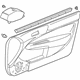 Honda 83500-S02-A10ZA Lining, R. FR. Door *NH178L* (Power Window) (EXCEL CHARCOAL)