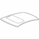 Honda 62100-TA0-A00ZZ Panel, Roof