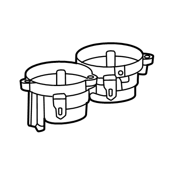 2025 Honda Ridgeline Cup Holder - 83413-T90-A44ZA