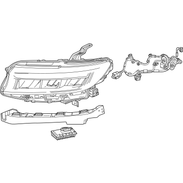 Honda Prologue Headlight - 85088656