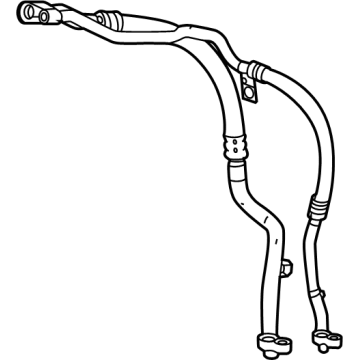 Honda 85078885 HOSE ASM-AUX A/C EVP