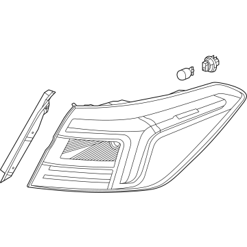 Honda Civic Hybrid Tail Light - 33550-T56-A01