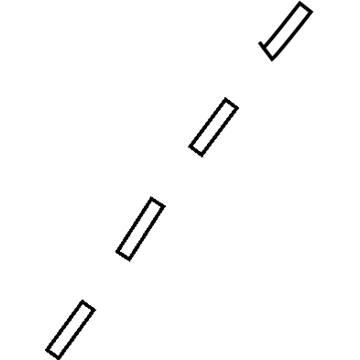 91570-TG7-A01 Honda Clip, FR. Windshield Side Garnish Illustration 1 of 1