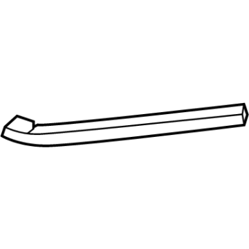 Honda 74146-T95-A01 RUBBER, R- HOOD SEAL