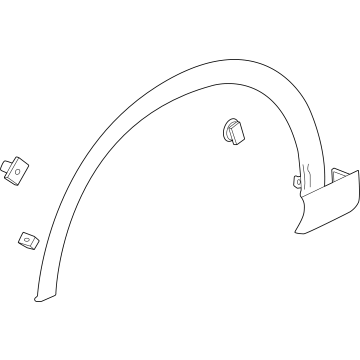 Honda 86597359 MLDG, L- FR- *0848*