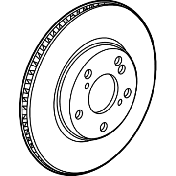 2025 Honda Civic Brake Disc - 45251-TBA-A02