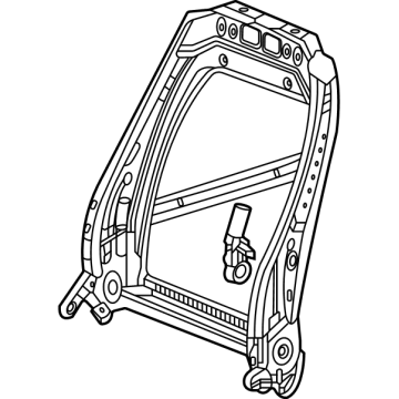 Honda 13560461 FRAME ASM-F/SEAT BK