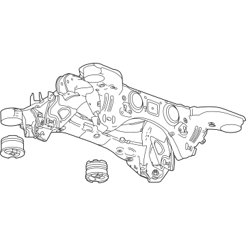 Honda Prologue Rear Crossmember - 86520371