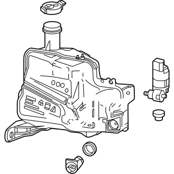 Honda Prologue Washer Reservoir - 26345840