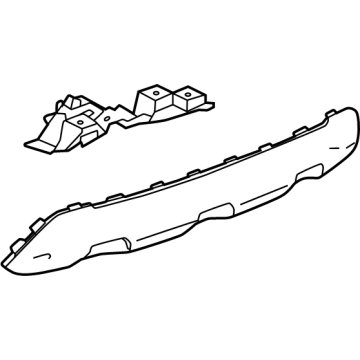 Honda 86590888 W-PANEL, RR- *998P* Honda 86590888 W-PANEL, RR- *998P*