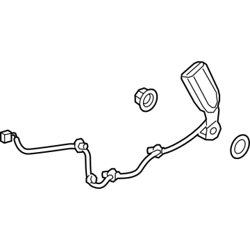 Honda 04813-T95-A00ZA BUCKLE SET *NH900L*