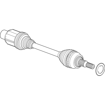 Honda 86284282 SHAFT, FR- HALF