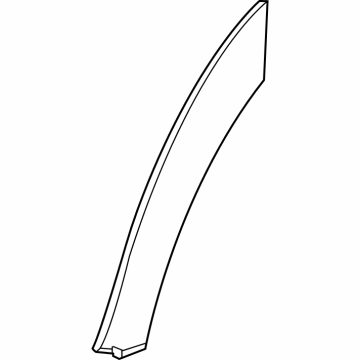 Honda 85107884 MLDG, L- RR- *084 8*