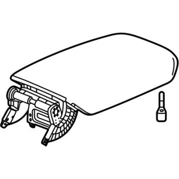 Honda Civic Hybrid Armrest - 83405-T61-A11ZA