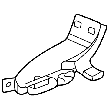 Honda 26352129 DUCT-FLR RR AIR O L