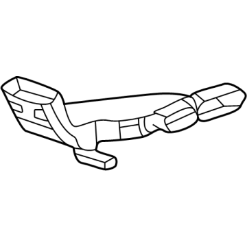 Honda 26352134 DUCT ASM-I/P OTR R