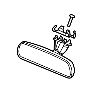 2026 Honda HR-V Car Mirror - 76400-T20-A42