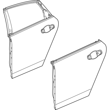 2025 Honda Accord Door Panel - 67550-30A-A00ZZ