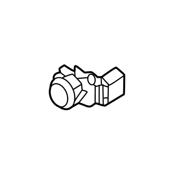 Honda Civic Hybrid Parking Assist Distance Sensor - 39680-T43-N01ZY