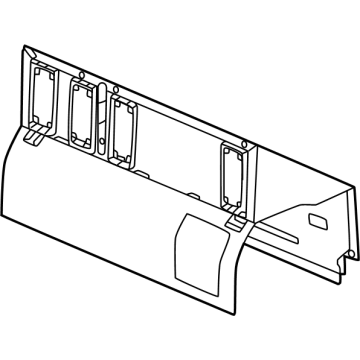 84523-T95-A01ZA Honda COVER ASSY- *NH900L* Illustration 1 of 1