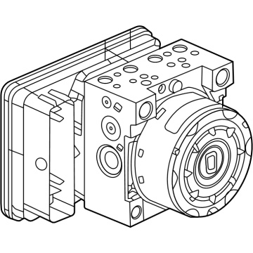 Honda Civic Hybrid ABS Control Module - 57100-T61-J52