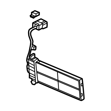 79910-T51-H71 Honda PTC HEATER ASSY Illustration 1 of 1
