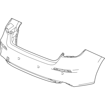 Honda Civic Hybrid Bumper - 04715-T38-C50ZZ