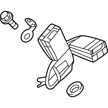 Honda Civic Hybrid Seat Belt Buckle - 04823-T65-A00ZA