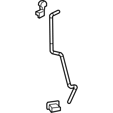 72153-30A-305 Honda ROD SET L, FR Illustration 1 of 1