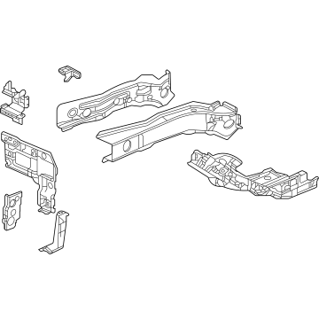 Honda 60810-T61-305ZZ FRAME R, FR- SIDE
