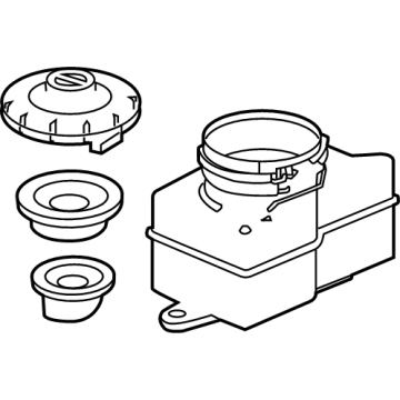 Honda Accord Hybrid Brake Master Cylinder Reservoir - 46661-30B-A00