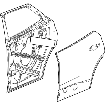Honda Prologue Door Panel - 85050409