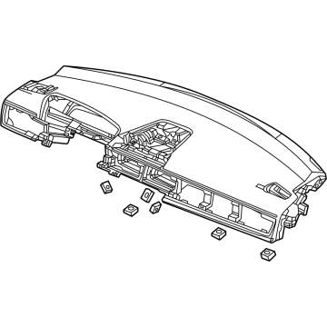 Honda Civic Hybrid Instrument Panel - 77100-T56-A00ZA