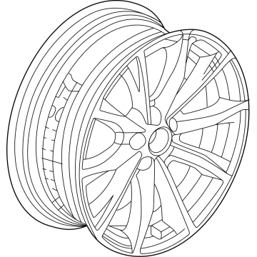 2025 Honda CR-V Spare Wheel - 42800-3E7-H71