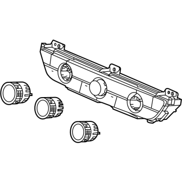 2026 Honda Civic A/C Switch - 79610-T56-C11ZA